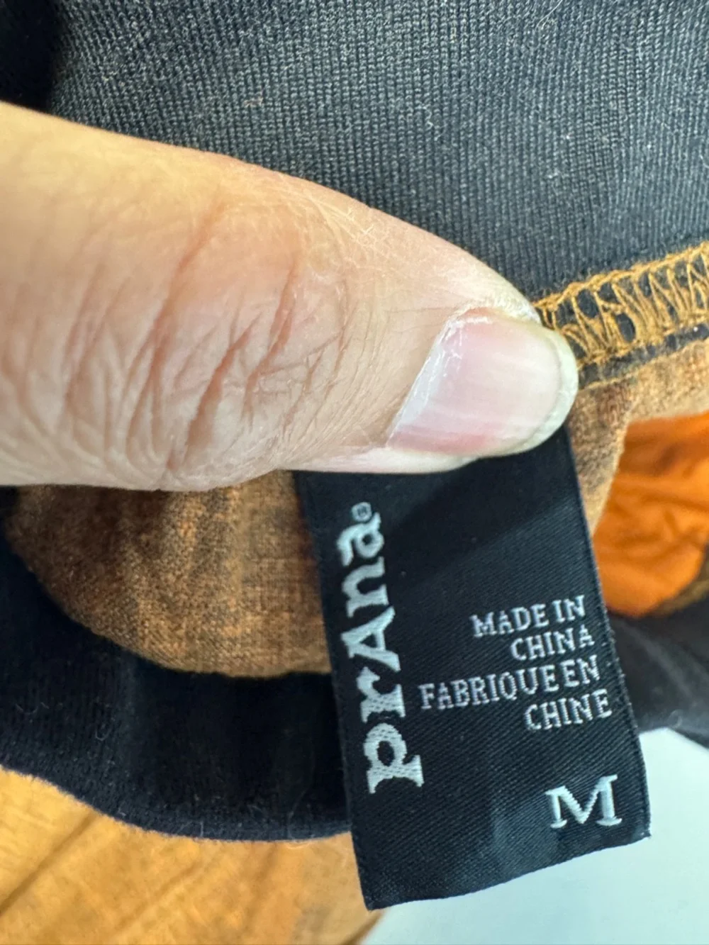 Prana Brown Pull On Hemp Blend Pants  Elastic Waist Comfy Casual Outdoor Size M - Picture 14 of 16